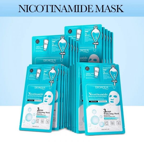 3-Step Whitening Face Mask with Niacinamide